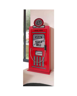 Lucevi benzinepomp kinder kast hout - 50x40x141cm