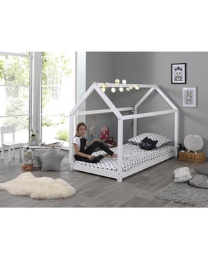Lucevi cabane bed 90 x 200cm matras basic cool 90 x 200 x 10 cm