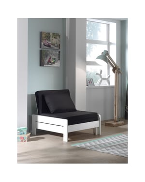 Lucevi pino mezzanine bed met zetelbed 90 x 200 cm