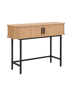 Furnilux Sidetable-console helsingborg 100 x 35 x 75 cm strak scandinavisch design uit