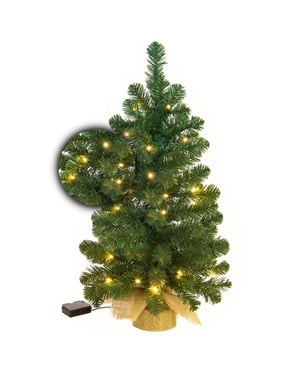 Excellent Trees ® led jarbo 60 cm mini kerstboom met led verlichting -