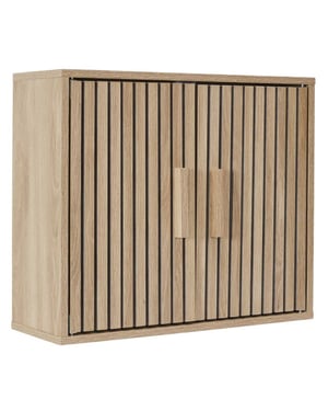 Home Deco Factory Hangkastje klaus wand badkamerkast hangend met panelen -