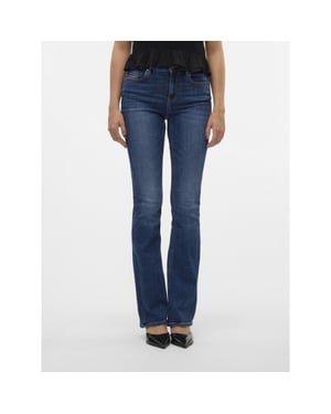 Vero Moda Vmflash mr flared jeans li3110 ga n