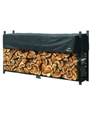 ShelterLogic ® houtopslagrek xl met hoes sl90381 brandhoutrek 36x239x119 cm