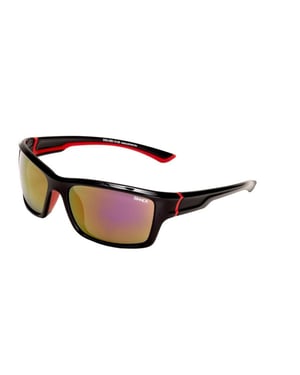 Sinner cayo black/red-pc smoke red mirror skizonnebril -