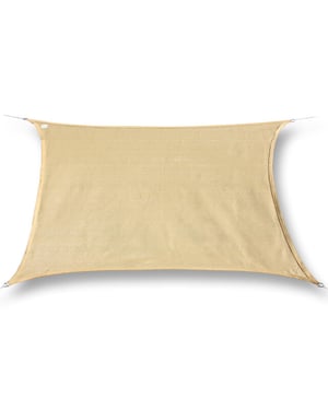 Hanse® Schaduwdoek rechthoek waterafstotend 2x3 m zonnedoek