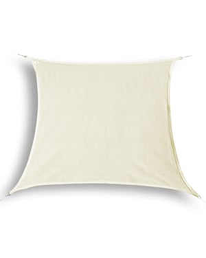 Hanse® Schaduwdoek vierkant waterafstotend 2x2 m zonnedoek