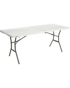 Lifetime Kunststof tafel opvouwbaar campingtafel - 182x76x74cm