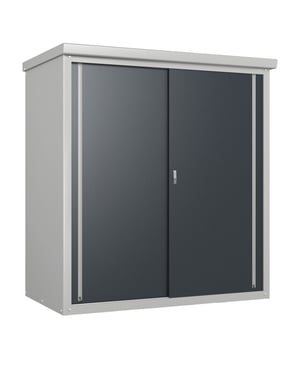 Trimetals Metalen tuinkast guardian tm03000 | 98x172x187 cm incl. 2