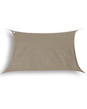 Hanse® Schaduwdoek rechthoek waterafstotend 2x4 m zonnedoek