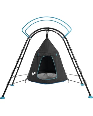 TP Toys Klimrek met hangstoel tp848 staal klimrek kinderen buitenspeelgoed