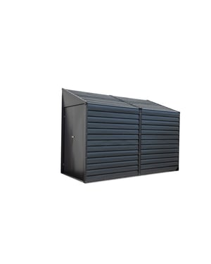 Spacemaker Metalen gereedschapsschuur 410 124x295x208 cm -