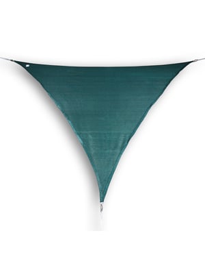 Hanse® Schaduwdoek driehoek waterdoorlatend 3x3x3 m zonnedoek