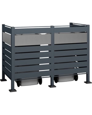 Westmann Containerombouw wmjgbf03-4s-120-2 voor 2 containers