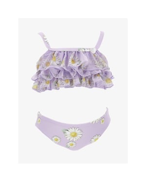 Monnalisa Meisjes bikini daisy lila