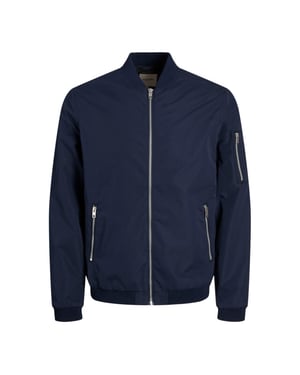Jack & Jones Mens Zip Fastening Bomber Jacket