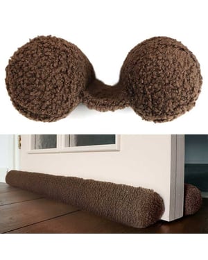 Unique Living tochtrol pip 80x7,5cm brown