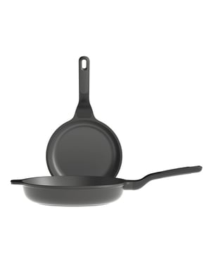 BergHOFF Leo koekenpannen 24 + 28cm set stone +