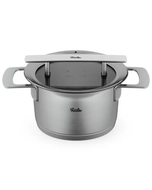 Fissler Phi collection kookpan met downdraft glasdeksel 20 cm