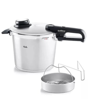 Fissler Vitavit premium snelkookpan met inzet, 6l