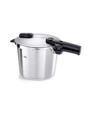 Fissler Vitaquick premium snelkookpan met stoominzet en driepoot 2.5l