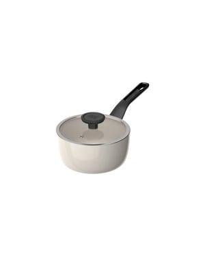 BergHOFF Leo steelpan met deksel glints spirit 18cm
