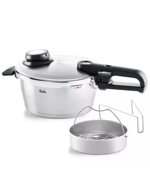 Fissler Vitavit premium snelkookpan met inzet 2022, 3.5l
