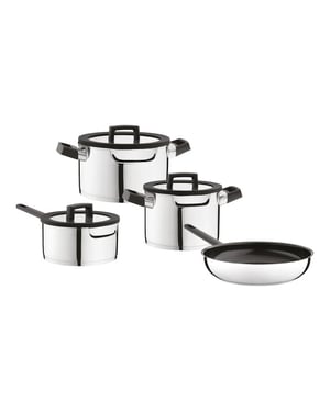 BergHOFF Essentials uqonic downdraft 7-delig pannenset