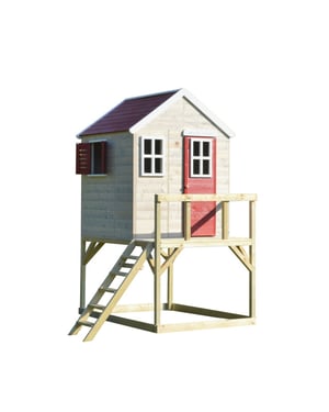 Wendi Toys Houten speelhuis op palen wtm21 160x190x244 cm