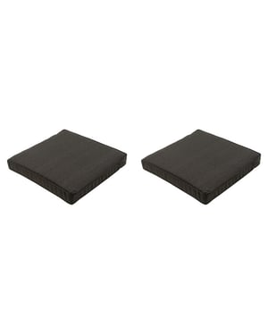 Madison lounge profi-line zitkussen dark grey canvas eco+ ca. 60x60 cm -