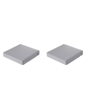 Madison lounge profi-line zitkussen manchester light grey ca. 73x73 cm -