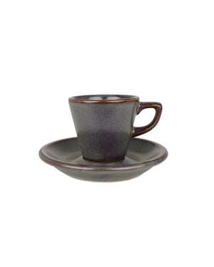 Bonna Espresso kopjes & schotel gloire porselein set van 6