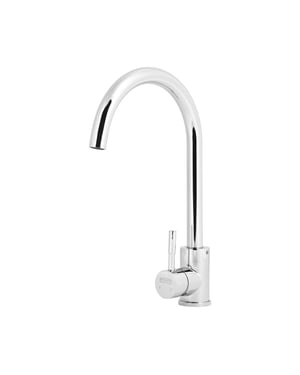 Luzzo ® iseo keukenkraan chroom rvs mengkraan keuken -