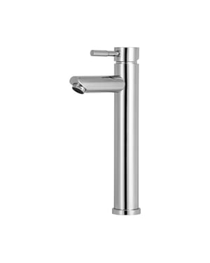 Luzzo ® como chroom rvs wastafelkraan hoog -