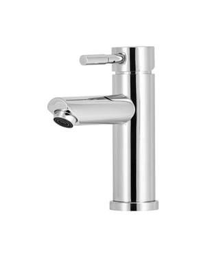 Luzzo ® como chroom rvs wastafelkraan laag -