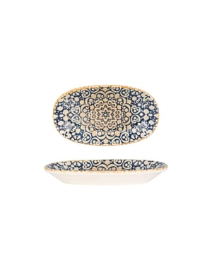 Bonna Serveerschaal alhambra porselein 19x11 cm set van 2