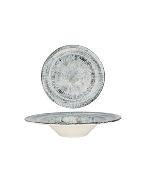 Bonna Pastabord odette porselein 28 cm (400cc) set van 2