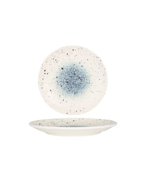 Rinart Dessertbord splash porselein 21 cm set van 6