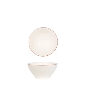 Bonna Kommetje retro porselein 12 cm (290cc) set van 6