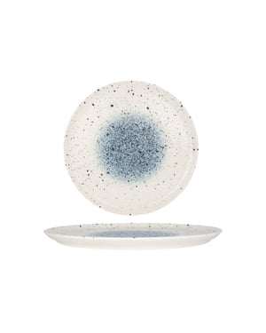 Rinart Pizzabord splash porselein 32 cm set van 2