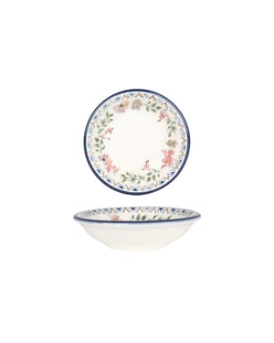 Bonna Serveerschaal spring porselein 9 cm (50cc) set van 2
