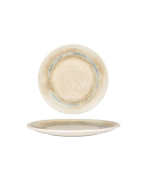 Bonna Dinerbord tranquil porselein 25 cm set van 6