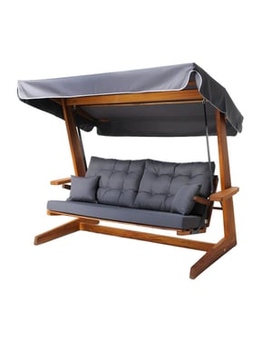 Westmann Houten verandaschommel sia 2400 antraciet 120x236x190 cm