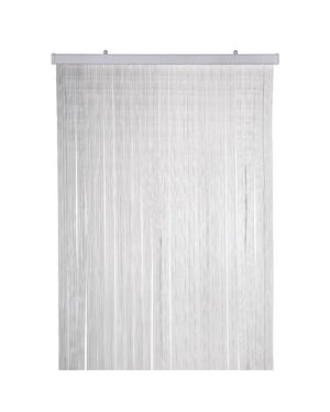 2LIF Vliegengordijn saba transparant strengen 4cm breed 93 x 220 cm