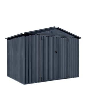 Spacemaker Gereedschapsschuur metaal 182x247x197 cm -