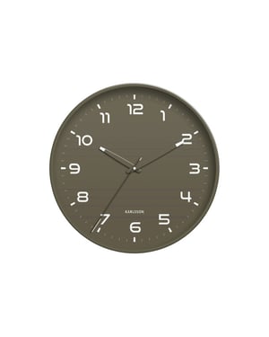 Karlsson wandklok orgullo army green- Ø40cm