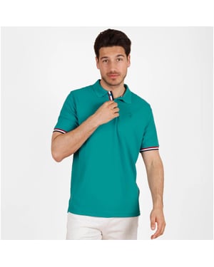 Q1905 Polo shirt matchplay teal