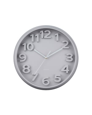 Karlsson wandklok elevated classic numbers warm- Ø33,5cm