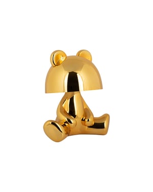 Leitmotiv tafellamp bear led w. bluetooth speaker verguld