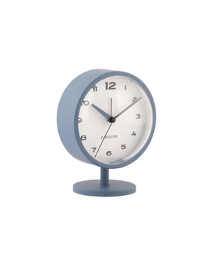 Karlsson wekker brisk dome classic blue